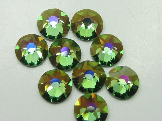 72pcs. 20ss ERINITE LEMON FLATBACK Europian Rhinestones